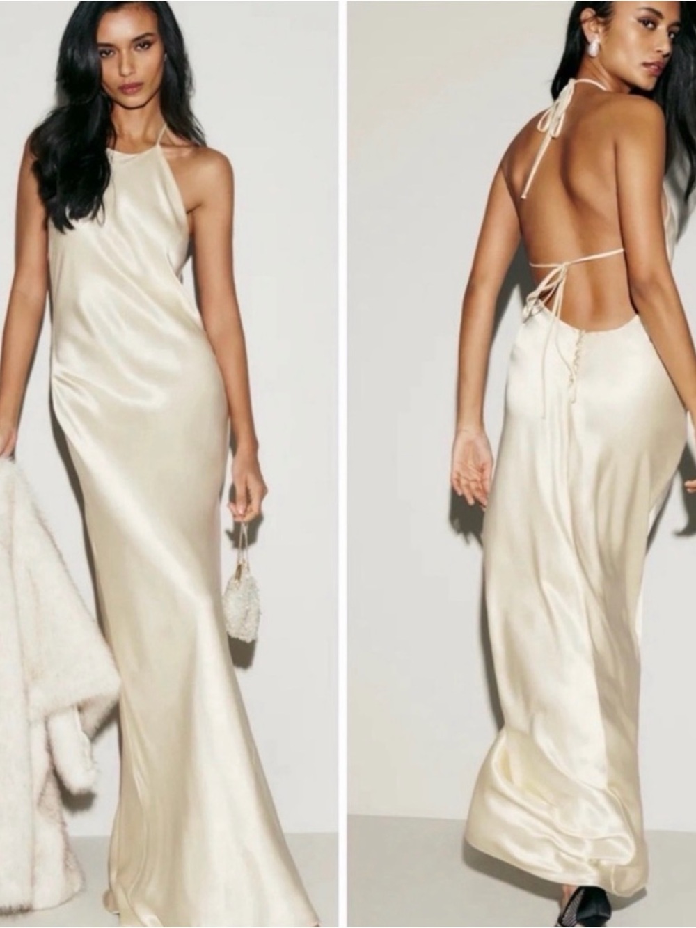 Reformation Jeany Silk Dress